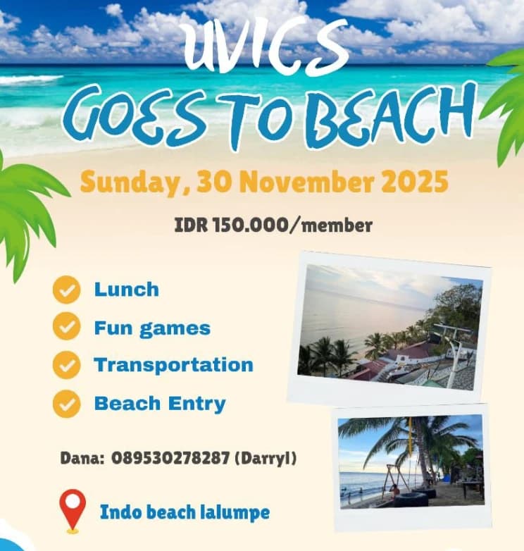UVICS Goes To Beach – Sunday, 30 November 2025